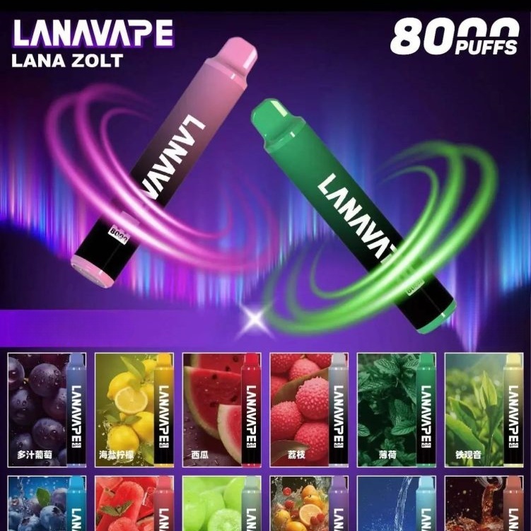 LANA8000口拋棄式電子煙  一次性電子煙NO.2 現貨